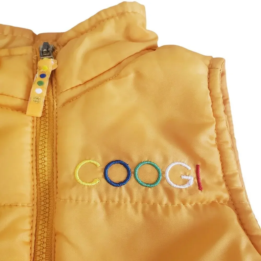Coogi Kids Puffer Vest Australia Boys Full Zip Winter Vest Pockets 3/6 months